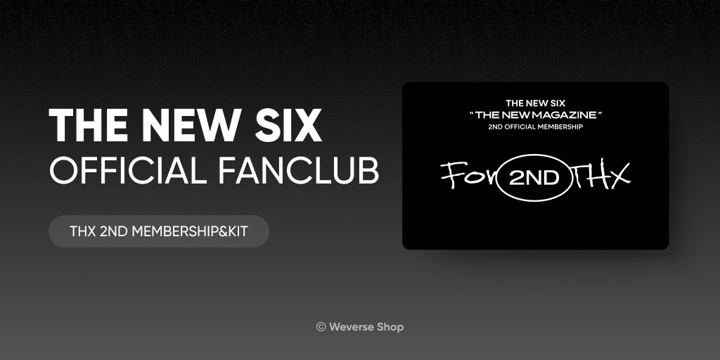 belleshelves's tweet photo. WTS | ASSISTANCE | KR ADD RENTAL | PH ONLY

THE NEW SIX OFFICIAL FANCLUB ‘THX’ 2ND MEMBERSHIP 👨‍💻👩‍💻

🎬 Membership + Kit - Php 2,330
🎬 Kit Only - Php 1,200
🎬 Membership Only - Php 1,150
🏠 KR ADD Rental: Php 190

All in + LSF | PAYO

DM to order~ https://t.co/lwYNd85n4D