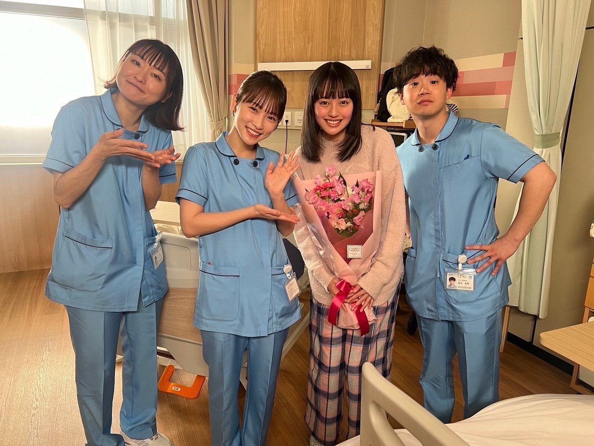 となりのナースエイドオフショット 香澄役 #上坂樹里 さん クランク