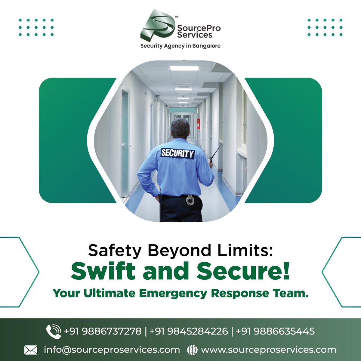 sourcepro986's tweet image. Experience safety without boundaries with Sourcepro Services – where &apos;Safety Beyond Limits&apos; is not just a phrase, but a commitment. 

Visit:  sourceproservices.com

 #securityservices  #corporatesecurityservices #emergencyresponseteam #emergencyresponseservice