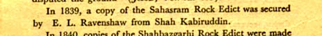Taarikhnama's tweet photo. @INCTharoorian @Jairam_Ramesh @ShashiTharoor Indeed, Indian secularism has ancient roots. The place came under the Khanqah Estate when ths rock edict of Ashoka was founded. In the book 'Ahoka', it is stated that E. L. Ravenshaw got the copy of the edict from Shah Kabiruddin (supritendent of Khanqah Estate). https://t.co/iRqWedE8BH