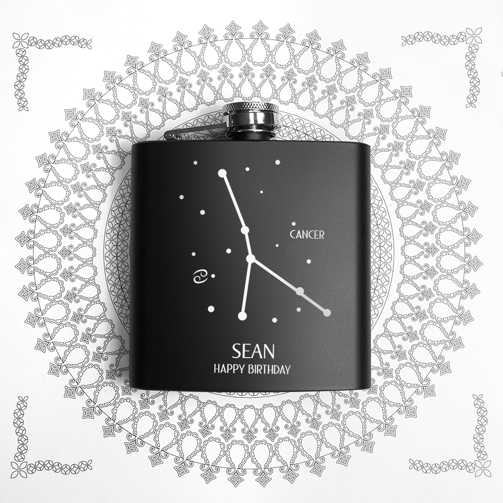 It's the last day of the #MHHSBD alphabet challenge & Z is for ZODIAC.
This personalised hip flask is available for any zodiac sign & shows the constellation of stars for that sign  lilybluestore.com/products/perso…

#birthday #hipflask #giftideas #starsign #EarlyBiz