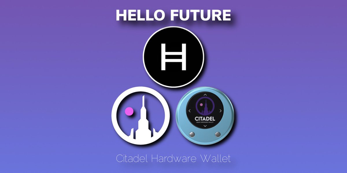 HbarStevo187's tweet photo. @JackTim0thy @citadelwallet @hbar_to_moon @citadelwallet is Pioneering security on #Hedera
#HelloFuture #HelloCitadelWallet #GOTC #HTS https://t.co/bpGzf8ple6