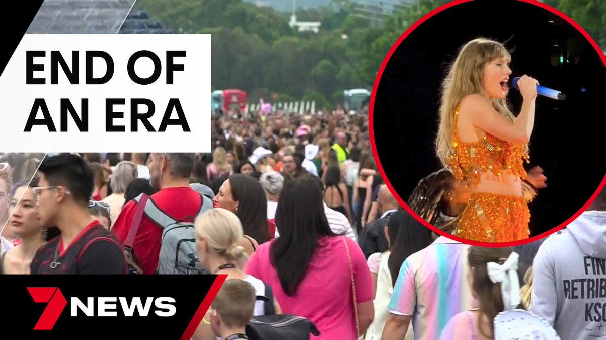 Sydney's big dose of Swift mania is almost over, with the pop star to perform her last concert at Accor Stadium. As those who nabbed tickets to the shows count their blessings, businesses that have benefited are counting the cash. youtu.be/huyf8m2K_eU @gracefitz_9 #7NEWS