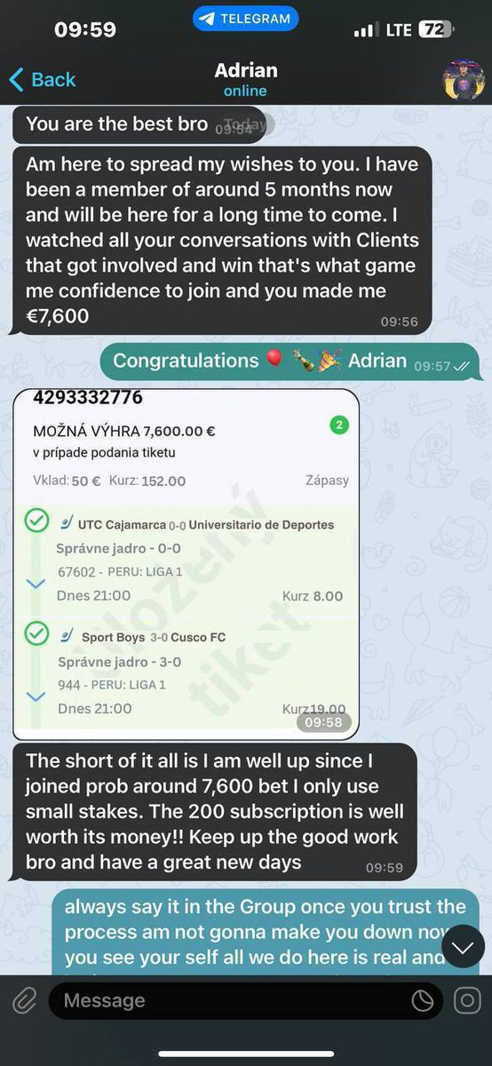 Escobar Bobby (@bobbybob9869) on Twitter photo 💬 Here is the PROOF that one day is enough to see your first results. This guy made €7k from our ticket today 🔥
Let’s congratulate these guys for their first findings 🌟💲
And you, once again, still doubting? 😅
Make money from next ticket with me 👇
<a href="/BobbyBob9869/">Escobar Bobby</a> 💬 Here is the PROOF that one day is enough to see your first results. This guy made €7k from our ticket today 🔥
Let’s congratulate these guys for their first findings 🌟💲
And you, once again, still doubting? 😅
Make money from next ticket with me 👇
<a href="/BobbyBob9869/">Escobar Bobby</a>