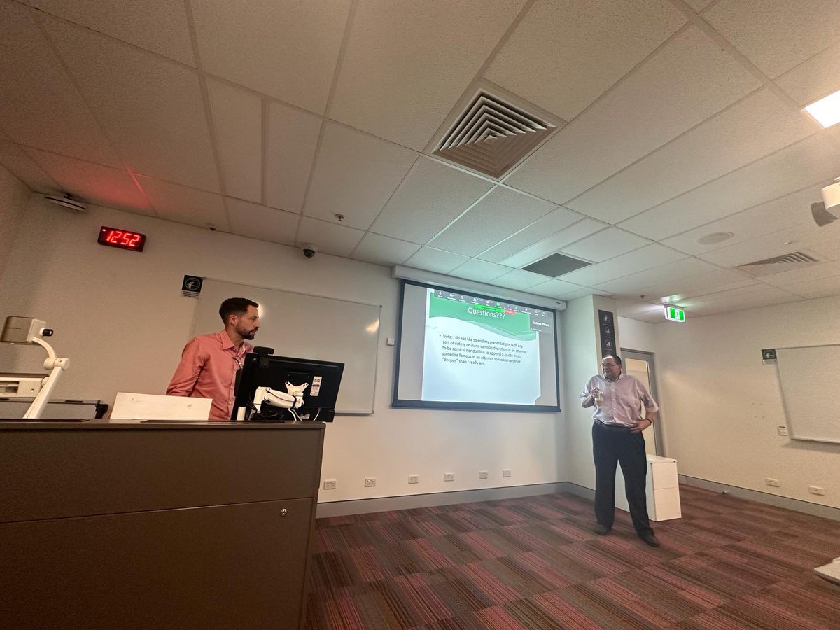 It was a great opportunity to have @RSAPjournal journal editor at @UQPharmacy to share interesting insights into his own research about academic pharmacy practice. @UQHealth @NJAilabouni