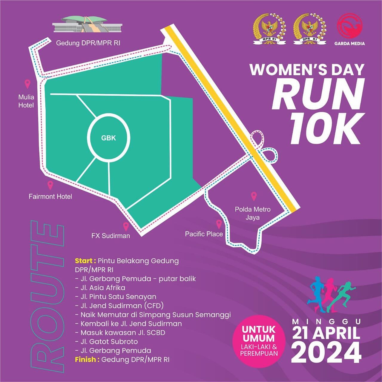Rute 👟 Women's Day Run â€¢ 2024