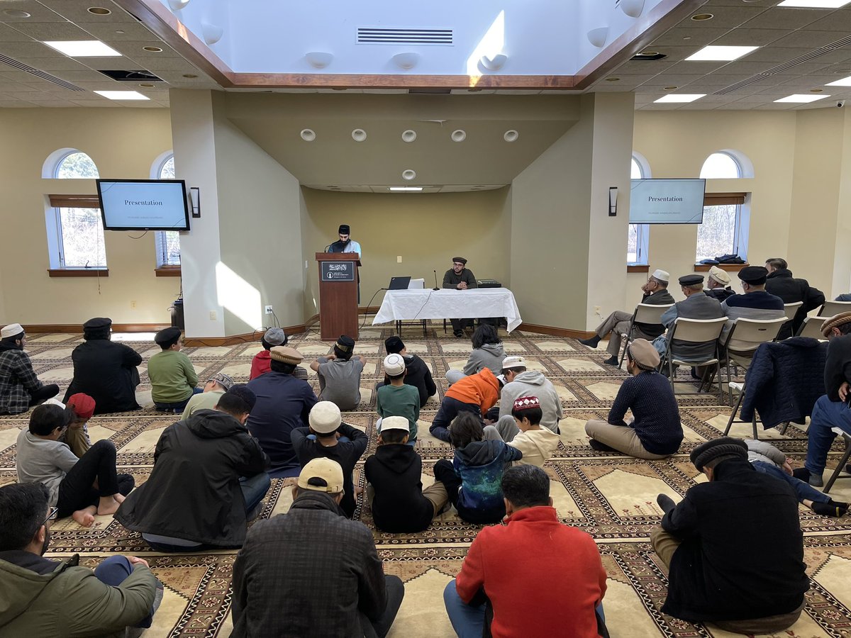 “Nation Cannot be Reformed Without Reformation of the Youth” Hazrat Musleh Maud(ra). #Muslimyouth of @AMC_Willingboro holding Yaum-e-Musleh Maud. [the Promised Reformer Day]. #whatmuslimsdo #muslehmaudday