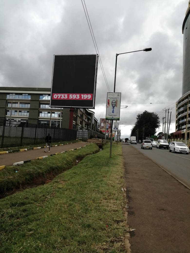 Advertise on our Prime Billboard Space!  Maximize Visibility, Capture Attention, and Boost Your Brand's Impact!

Contact us now for exclusive advertising opportunities in the heart of Eldoret. 

#EldoretBillboards #AdvertiseWithImpact #StandOutInEldoret