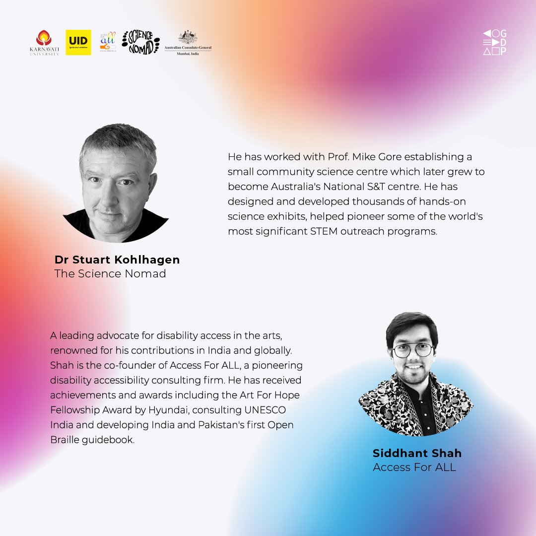 Bringing forward an event that empowers innovative design solutions for Special Needs Education with <a href="/TheScienceNomad/">Stuart kohlhagen</a> &amp; <a href="/shahsiddhant/">siddhant</a>. ✨

#empower #specialneeds #design #uidesign