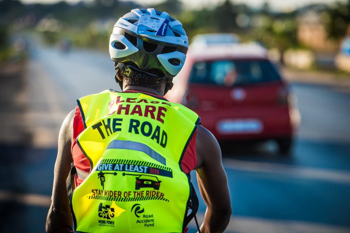 Western Cape Statistics show that Muizenberg had the highest percentage of fatal cycling crashes followed by Parow and Kraaifontein. A total of 45% of fatal crashes happened in the City of Cape Town. #ShareTheRoad #SafelyHome
