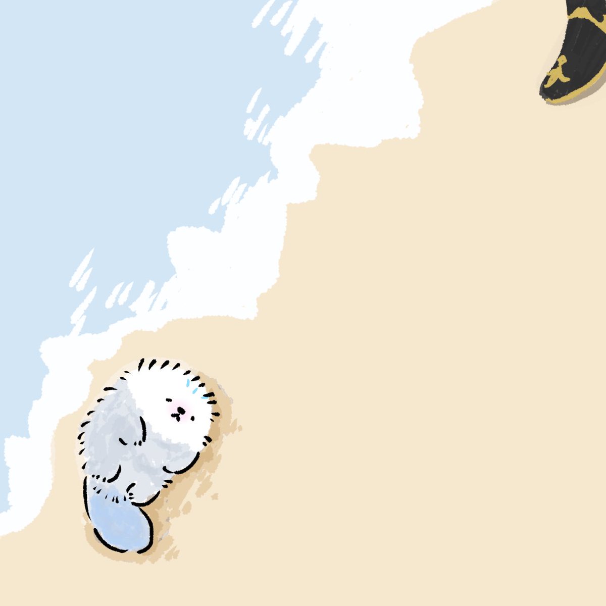 水龍とラッコの子のお話 