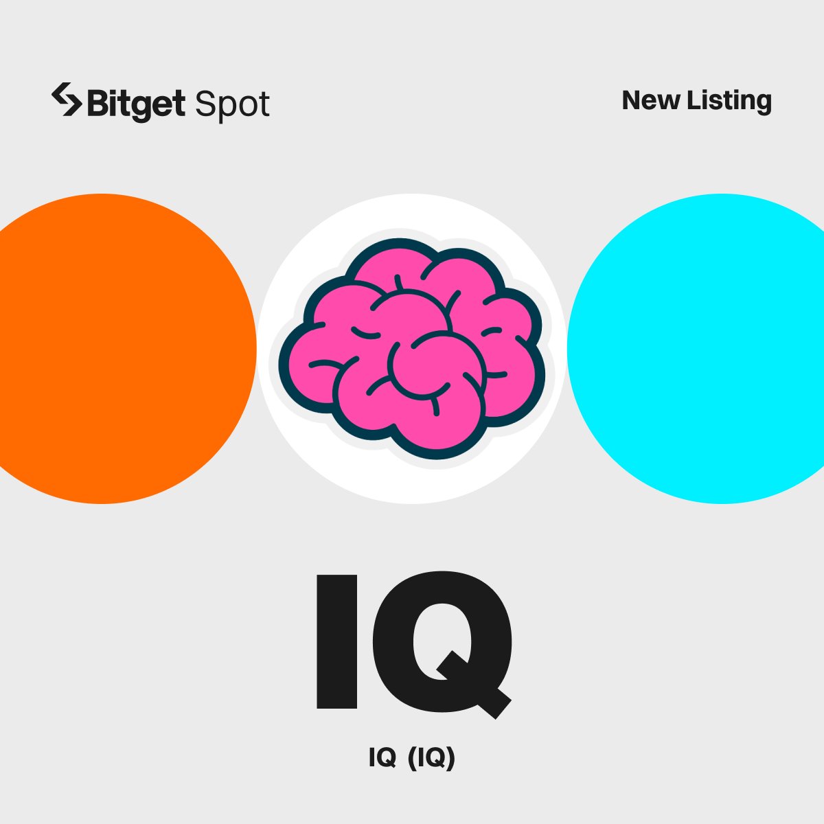 bitget's tweet photo. 🆕 New Listing @IQWIKI

#Bitget will list $IQ/USDT in Innovation &amp; Web3 Zone!

- Deposit: opened
- Trading starts: 11:00, Feb 26 (UTC)

🎁 A total $100 #giveaway for 10 members
✅ Follow, repost &amp; tag 3 friends!