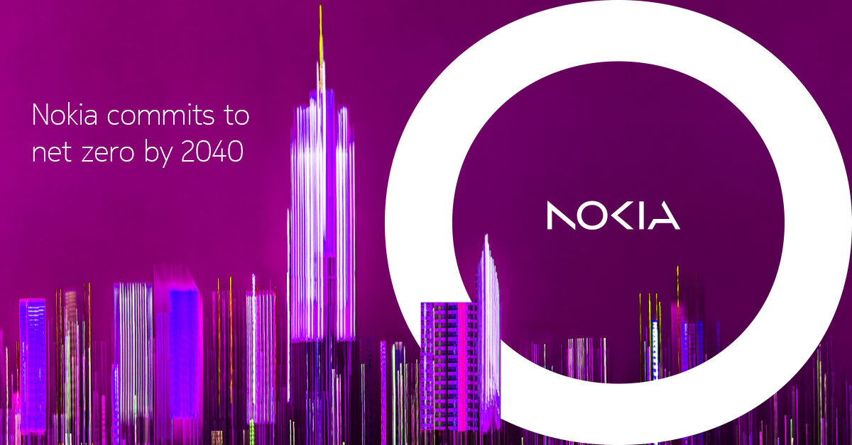 Nokia has committed to reaching #NetZero greenhouse gas emissions by 2040 across its value chain and is accelerating its existing 2030 target. 

Find out more about why we’re doing this and how we’ll get there, with our customers, suppliers and partners: nokia.ly/3SSOWW3