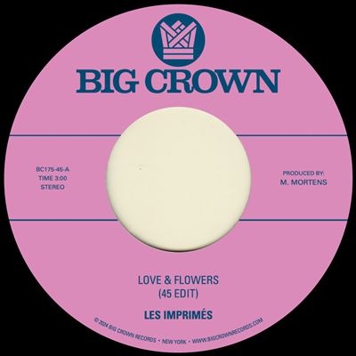TOWER_Online's tweet image. 【好評販売中♪】

#レ・アンプリメ
『Love &amp;amp; Flowers (45 Edit)/You』
大好評だったデビュー・アルバム『Reverie』からDJとコレクターのために7インチが登場！

tower.jp/item/6247522?k…
#タワレコ洋楽 #LesImprimes #タワレコアナログ