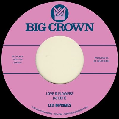 【好評販売中♪】

#レ・アンプリメ
『Love & Flowers (45 Edit)/You』
大好評だったデビュー・アルバム『Reverie』からDJとコレクターのために7インチが登場！

tower.jp/item/6247522?k…
#タワレコ洋楽 #LesImprimes #タワレコアナログ