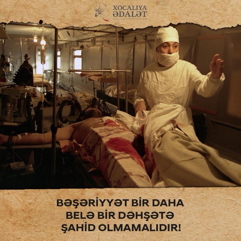 jamilaibrahimli's tweet photo. Xocalı şəhəri 19 sentyabr 2023-cü ildə aparılan lokal xarakterli antiterror əməliyyatları nəticəsində azad olunmuşdur. 32 ildən sonra ilk dəfə olaraq #Xocalı soyqırımının qurbanlarını Xocalıda yad edirik. #JusticeForKhojaly https://t.co/D59HrvEcKv