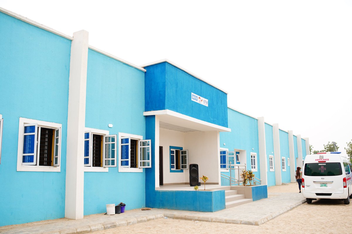 No child should be left without quality healthcare, that's why with support from @BMZ_Bund @KfW_int we have handed over the Hajj Transit Camp Primary Healthcare Centre, medical supplies and equipment to @BornoGovt #ForEveryChild, good health