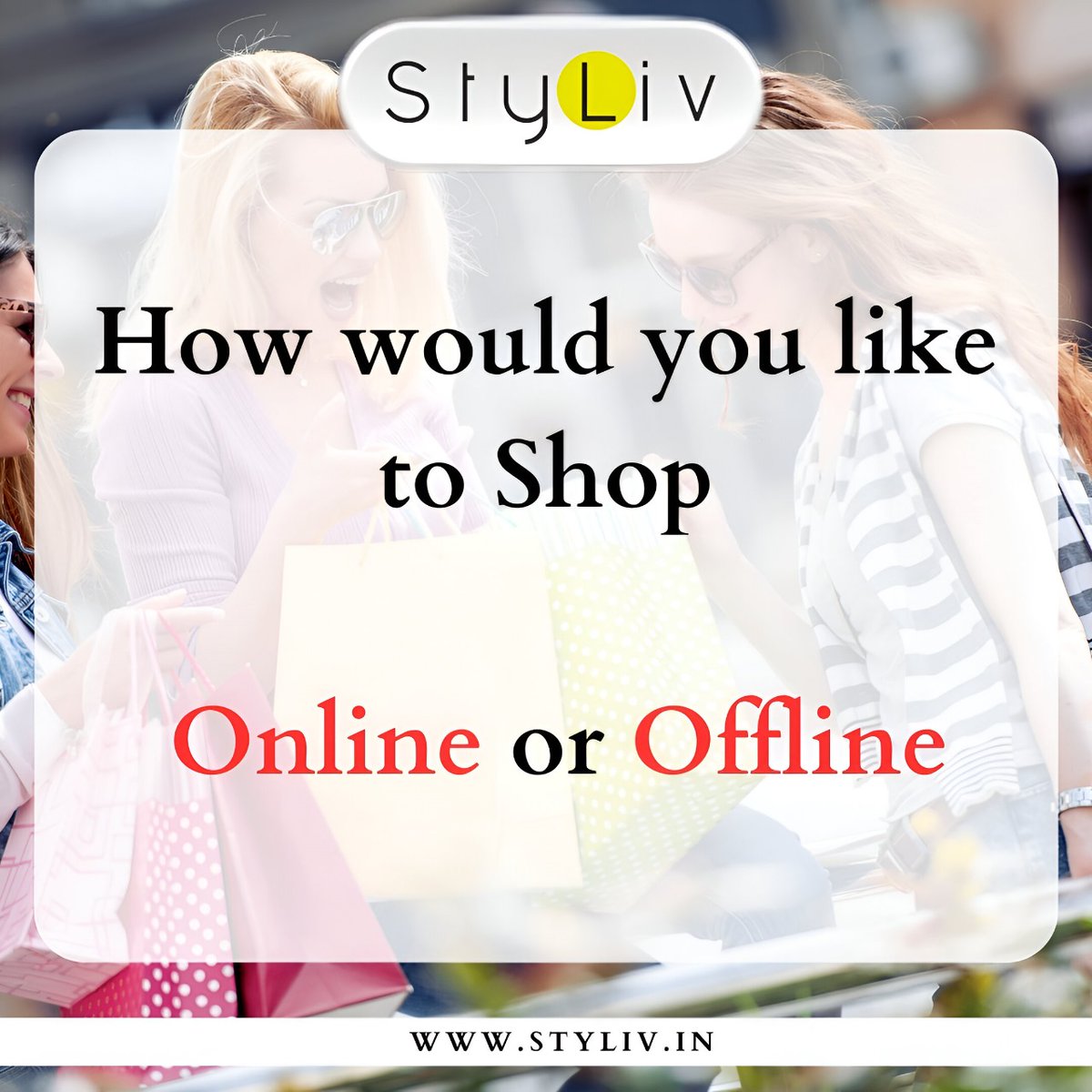 🛍️ How would you like to shop: online or offline?

Drop your answer in the comment box below! ⬇️

#OnlineShopping #OfflineShopping #RetailTherapy #ShopTillYouDrop #Ecommerce #BrickAndMortar #VirtualShopping #InStoreExperience #ShoppingExperience #OnlineVsOffline