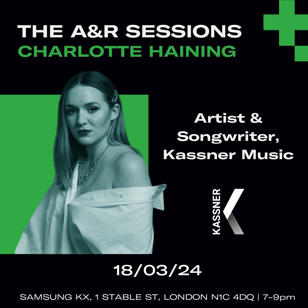 Tileyard Education (@tileyarded) on Twitter photo We have a very exciting guest for our A&R Sessions next month...introducing electronic music artist, <a href="/CharlHaining/">Charlotte Haining</a>! π
We will be hearing from both Charlotte, and the Head of A&R, Brian Mahoney at <a href="/KassnerMusic/">Kassner Music</a>. π
Tickets are on sale now! π« π₯
loom.ly/1dBHkYs We have a very exciting guest for our A&R Sessions next month...introducing electronic music artist, <a href="/CharlHaining/">Charlotte Haining</a>! π
We will be hearing from both Charlotte, and the Head of A&R, Brian Mahoney at <a href="/KassnerMusic/">Kassner Music</a>. π
Tickets are on sale now! π« π₯
loom.ly/1dBHkYs