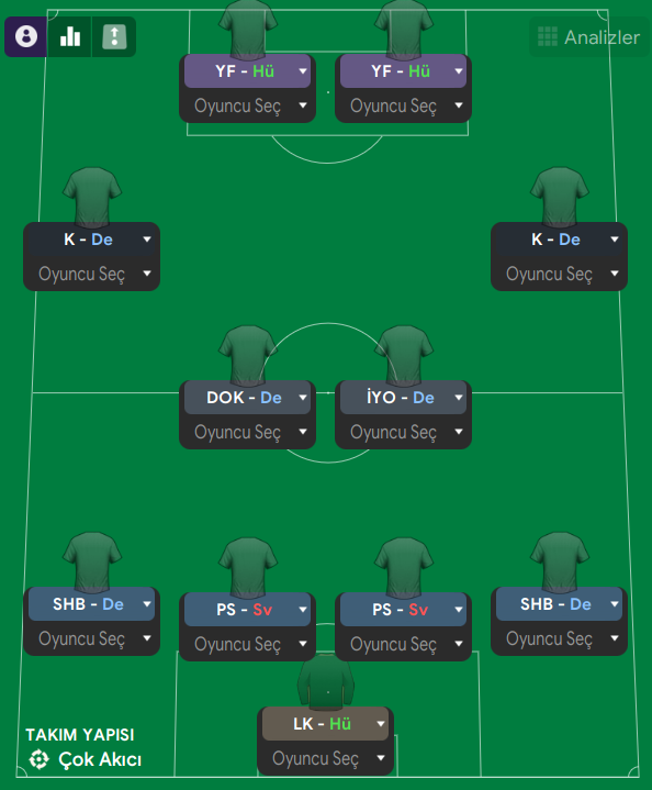 FMDirektor's tweet image. Diziliş ise bu şekilde.

#FM24Beta #FM24Features #FM24EarlyAccess #FM24