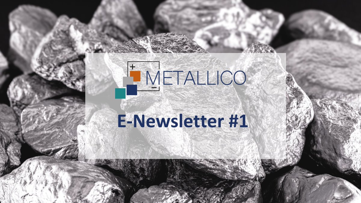 We published our 1st Newsletter! Learn more about the project, find out about the work of the #METALLICO Partners and get updated on project news!

We gathered a lot of interesting topics for you in our first newsletter: metallico-project.eu/Media/Newslett…

Register: metallico-project.eu/Media/Newslett…