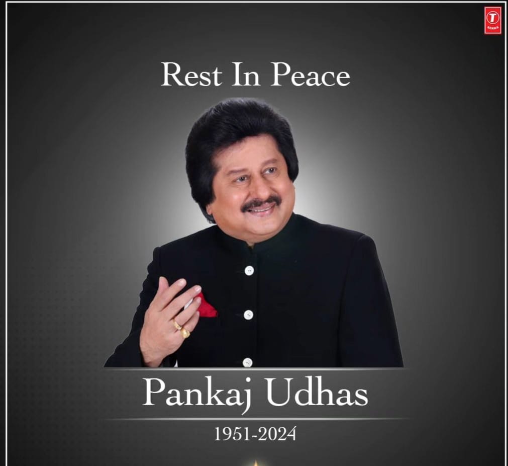 RIP the legendary singer #pankajudas we have known him by many great songs and ghazals over the  years #rpi #condolences My heart and thought goes out to his family, friends and global fans. #PankajUdhasDeath