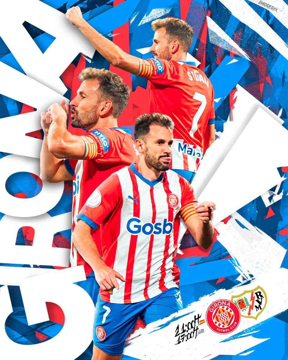 MATCHDAY 🚨🚨 Necessitem el suport de la nostra afició més que mai !!! 🏟️ Tots junts som més forts @GironaFC