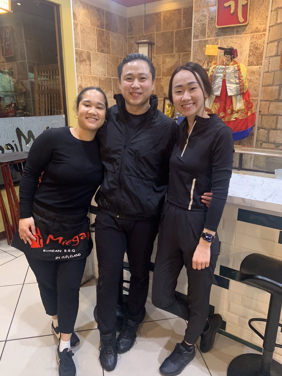 Had an amazing dinner at Miega Korean Barbeque (3820 Superior Ave). This hidden gem in @asiatowncle is a culinary delight—totally worth the trip with a variety of delicious options for everyone. Thanks to the hardworking staff, Dymon Sudberry, Christy Ham, and Brendan Ham.