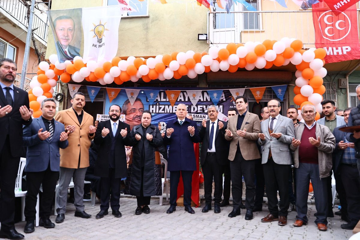 osmanzolan's tweet photo. 📍Güney 

Cumhur İttifakımızın Güney Belediye Başkan adayı Halil Ayhan’ın seçim çalışmalarını gerçekleştireceği Seçim Koordinasyon Merkezi’nin açılışını gerçekleştirdik. 

İlçemize ve hemşehrilerimize hayırlı uğurlu olsun. Allah’ım muvaffak eylesin. 

#HazırızKararlıyız 
#DenizliBizeEmanet
