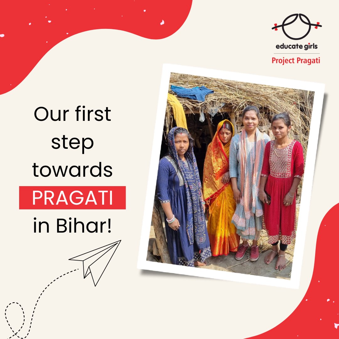 Thrilled to announce our new innings in Bihar with the registration of our first learner under #ProjectPragati, unlocking doors of opportunity for adolescent girls. We aim to empower more learners, providing them the support needed to pass their 10th Grade successfully!