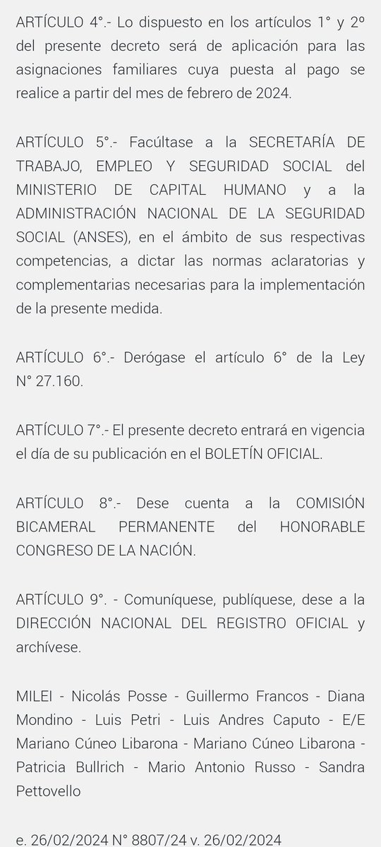 laderechadiario's tweet photo. 🇦🇷 | Nuevo decreto de @JMilei: Los beneficiarios de planes sociales pueden buscar trabajo sin perder sus planes por un sueldo de hasta $1 millón de pesos.

Esto permitirá reducir el trabajo en negro y expandir las economías regionales. https://t.co/0fy5IPx3zb