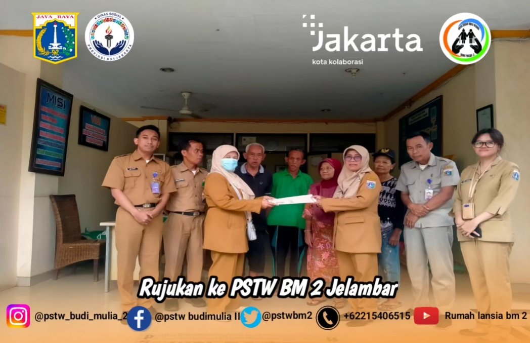 pstwbm2's tweet photo. kegiatan pekerjaan sosial yang melibatkan proses pengarah binaan sosial sebanyak 4 individu ke PSTW BM 2 Jelambar, serta mengakomodasi kedatangan 2 individu  dalam program sosial ke PSTW BM 2 Cengkareng, mewujudkan  pertukaran konstruktif dalam  pemberdayaan sosial.@DinsosDKI1 https://t.co/WdBmadYr3B