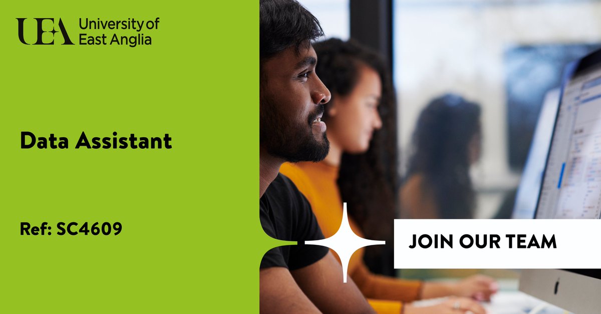 Norwich CTU (@norwichctu) on Twitter photo Looking to start a career in #clinicaltrials? Good with data? Like to join a successful <a href="/UKCTUNetwork/">UKCRC CTU Network</a>-registered academic CTU? If you answered "yes" to those three questions, good news! We're #nowhiring a Data Assistant to join our Data Management team vacancies.uea.ac.uk/vacancies/758/… Looking to start a career in #clinicaltrials? Good with data? Like to join a successful <a href="/UKCTUNetwork/">UKCRC CTU Network</a>-registered academic CTU? If you answered "yes" to those three questions, good news! We're #nowhiring a Data Assistant to join our Data Management team vacancies.uea.ac.uk/vacancies/758/…