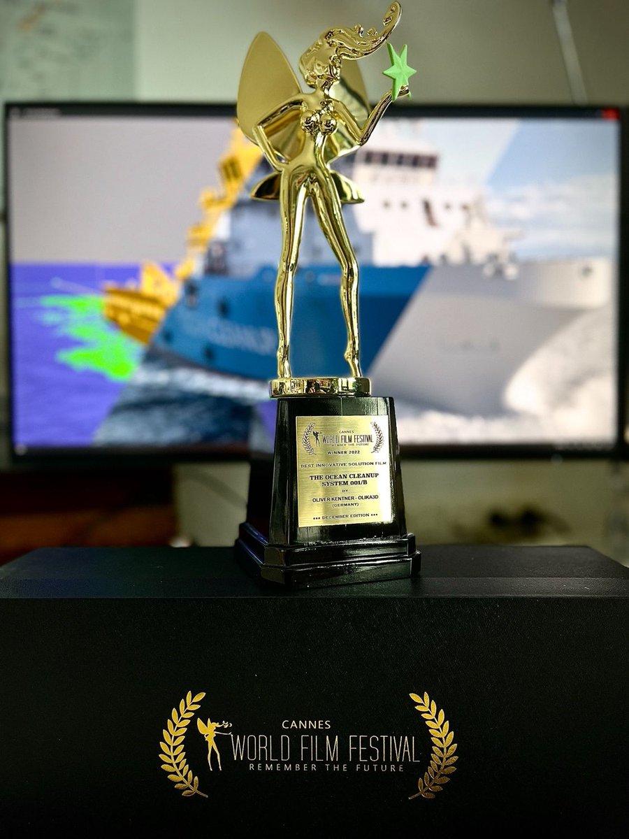 Olika3D - NFTYSK8 (@olika3d) on Twitter photo This is so rad! 😊🏆
Just received my #trophy for
„best innovative solution film“ 2022
from <a href="/worldfilmcannes/">World Film Festival in Cannes</a> - Remember the Future for the #oceancleanup #fanart #animation
🙏🙏🙏
Thx so much <a href="/FBeauverd/">Florent Beauverd</a> & <a href="/TheOceanCleanup/">The Ocean Cleanup</a> for taking me on this wonderful journey💙 This is so rad! 😊🏆
Just received my #trophy for
„best innovative solution film“ 2022
from <a href="/worldfilmcannes/">World Film Festival in Cannes</a> - Remember the Future for the #oceancleanup #fanart #animation
🙏🙏🙏
Thx so much <a href="/FBeauverd/">Florent Beauverd</a> & <a href="/TheOceanCleanup/">The Ocean Cleanup</a> for taking me on this wonderful journey💙