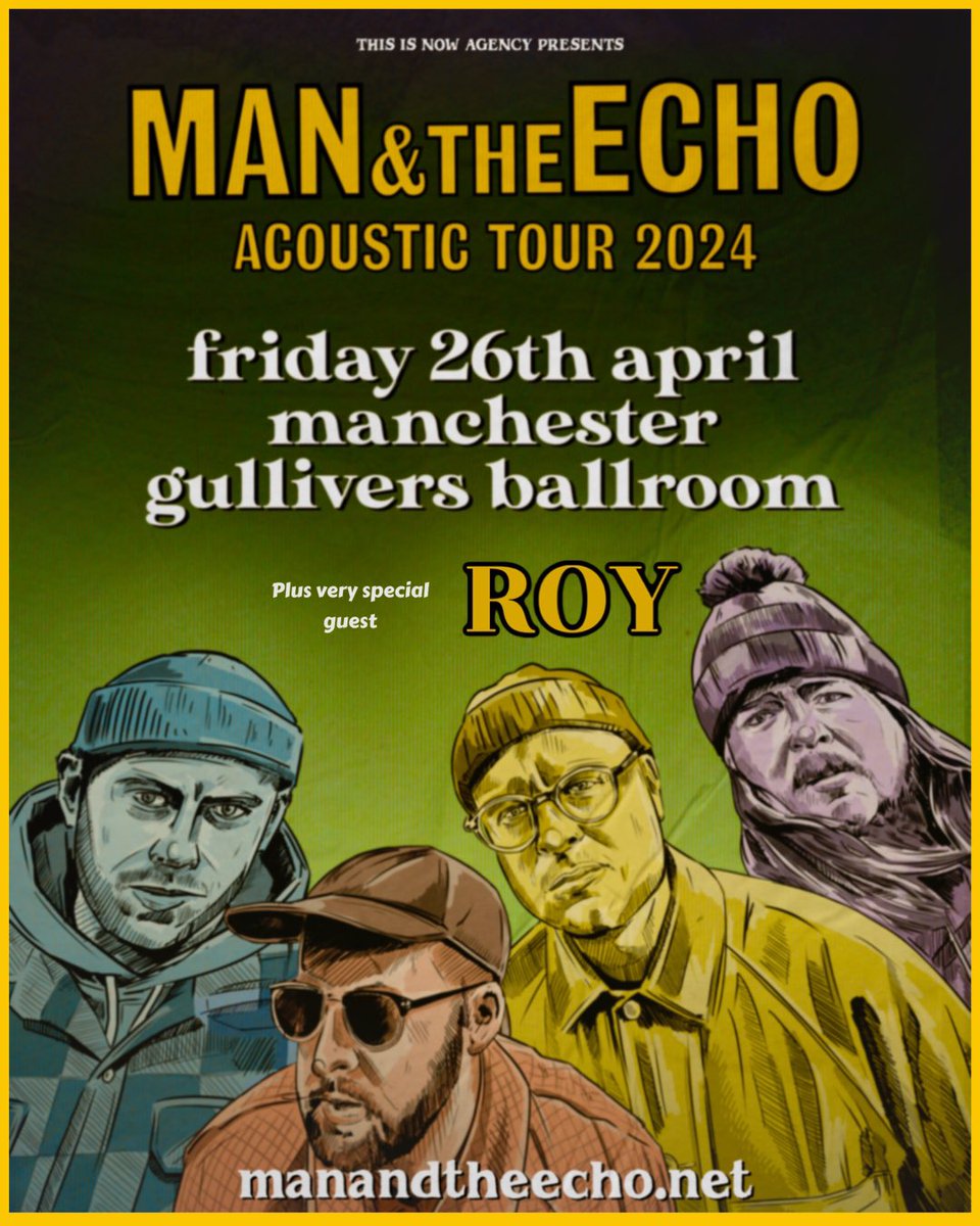 Honoured to have the brilliant Roy @badwool9 as support for Liverpool @thejacclub and Manchester @gulliverspub to round off the tour. Come on: ffm.to/deadcentre