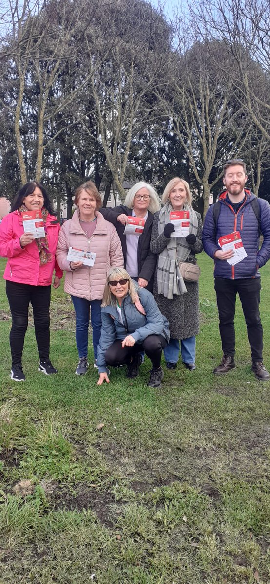 Another great canvass this weekend in Irishtown! Loads of chats about we can make our community the best it can be 🗳️🌹 Lot of number one votes from neighbours, I am so grateful for everyone's support ♥️
