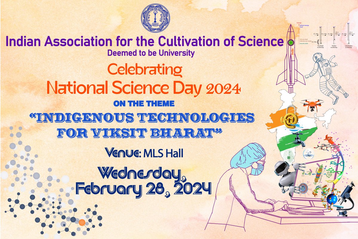 Indian Association for the Cultivation of Science (@iacskolkata) on Twitter photo 2024-02-26 12:43:48
