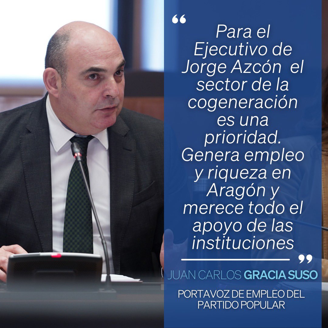 🔵 Las @cortes_aragon aprueban una iniciativa de PP y VOX para dar impulso a las instalaciones de cogeneración. ❌ @AlcanizSuso: “con el Gobierno de Sánchez las cogeneradoras han paralizado más de 2.000 millones de euros de inversión” ➕ lc.cx/ujj46R
