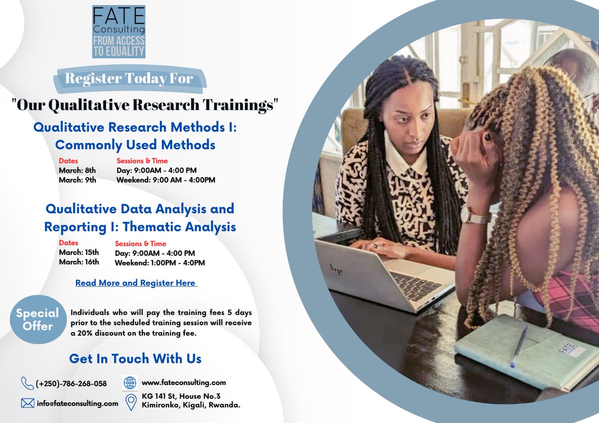 Time's ticking! Seize the chance to level up your research skills with FATE's training opportunities. Your journey to success starts with a click. Register here: docs.google.com/forms/d/e/1FAI…