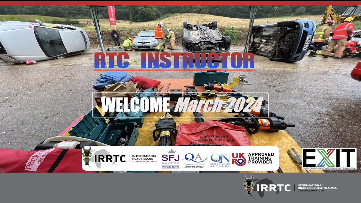 Next week is  #RTC #instructor <a href="/SFJAwards/">SFJ Awards</a> &amp; we are <a href="/_ukro/">UKRO</a> approved training provider. 

Right up-to-date with IAIIM @FireWise_UK ‘safer approach’ to #ElectricVehicles or alternative fuelled vehicle with <a href="/theEXITProject/">The EXIT Project</a> methodology <a href="/robfenwick/">Rob Fenwick</a> <a href="/timnutbeam/">Tim Nutbeam</a> 

<a href="/NFCC_FireChiefs/">National Fire Chiefs Council</a>