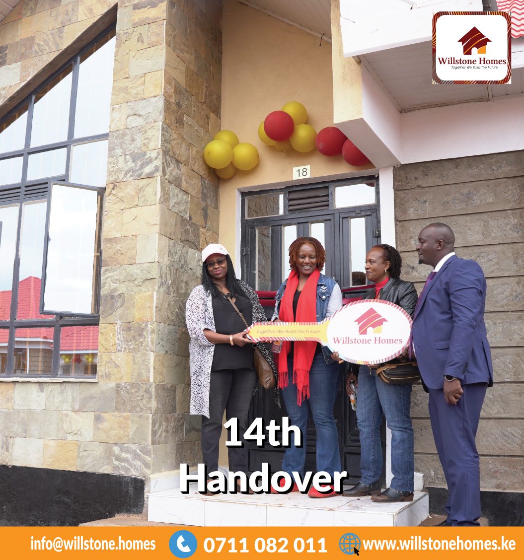 WillstoneHomes's tweet photo. Thank you to everyone who graced our 14th Handover at WINDSOR RIDGE COURT B.

Daily free site visits

Call/Whatsapp 0711 082011
   
Visit our website for more info 
https://t.co/eSm9lVFAbi
#willstonedelivers 
#bilamanenomingi https://t.co/vgUkOL7o45