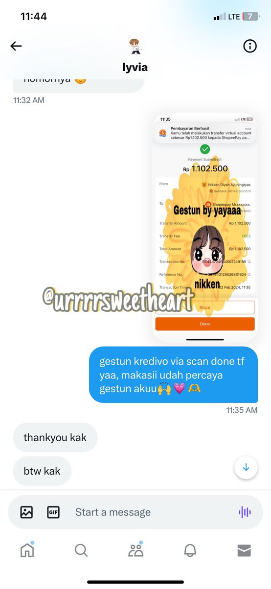 muagister's tweet photo. 𝗕𝗔𝗖𝗞𝗨𝗣 𝗔𝗖𝗖𝗢𝗨𝗡𝗧 𝗢𝗙 @urrrrsweetheart 

•𝐎𝐩𝐞𝐧 𝐠𝐞𝐬𝐭𝐮𝐧 𝐚𝐥𝐥 𝐩𝐚𝐲𝐥𝐚𝐭𝐭𝐞𝐫, 𝐟𝐞𝐞 𝐬𝐭𝐚𝐫𝐭 𝐟𝐫𝐨𝐦 𝟕% 𝐚𝐭𝐚𝐮 𝟏𝟓𝐤🤩💗•

testi : 
https://t.co/Kok4M78axU
whatsapp : 
https://t.co/ZpfSf61UQp https://t.co/q7kbEBtbsc