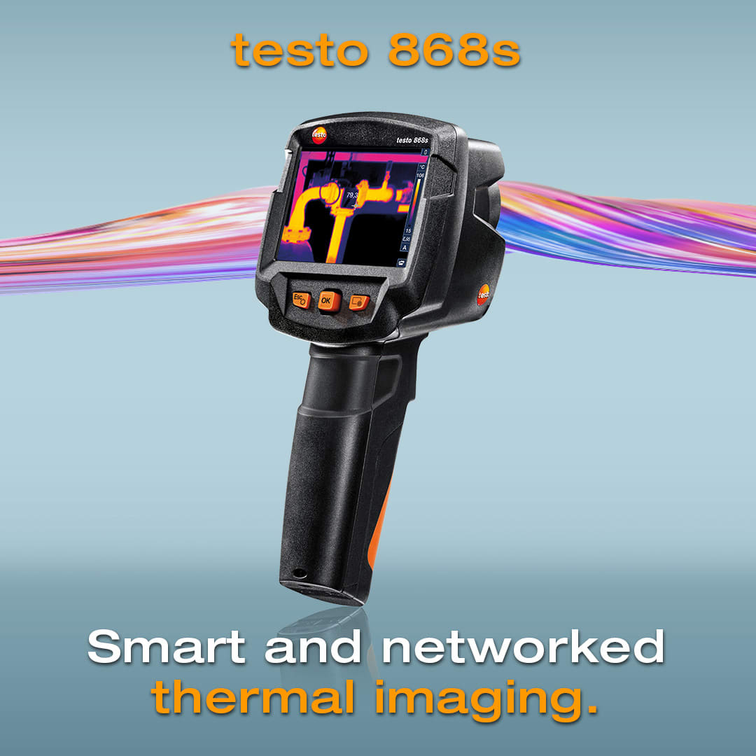 TestoLimited's tweet image. Visualise temperature differences as little as 0.08°C🌡️ with the testo 868s thermal imaging camera! Don&apos;t let any minor temperature changes go unnoticed. Save£100 off RLP for a limited time! 🤑

#testouk #thermal #testo868s

Find out more: testo.pulse.ly/kttw4xkon5