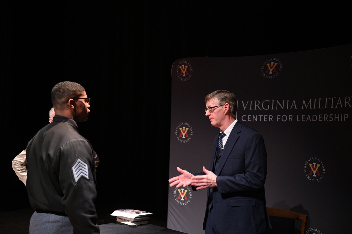 VMI1839's tweet photo. This Black History Month, we had the incredible privilege of hosting Robert Child, author of "Immortal Valor: The Black Medal of Honor Winners of World War II,".
#BlackHistoryMonth #ImmortalValor #VMILeadership #HonoringHeroes https://t.co/xhKkWodCO3