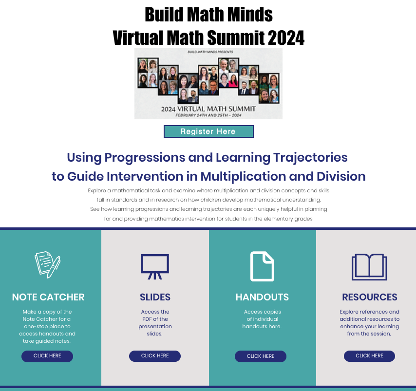 There have already been over 2,200 views of my session! There is still time to watch the replay of my and 23 other sessions.

Checkout my handouts here: shannonolson.com/virtualmathsum…

#buildmathminds24 #iteachmath #mathintervention #elemmath #thirdgrade #fourthgrade #fifthgrade