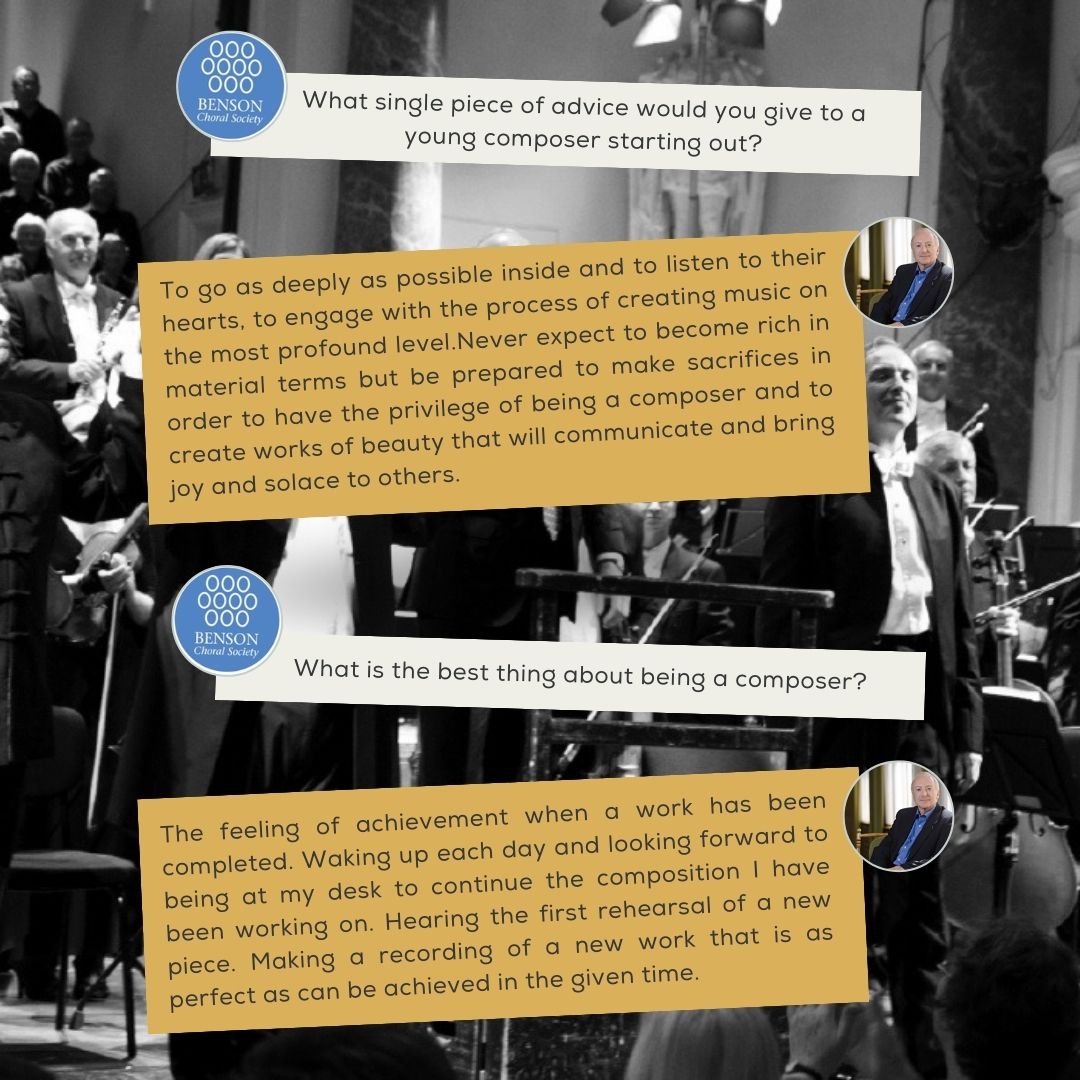 With the upcoming release this Friday on our label from Richard Blackford, we thought we would share with you this interesting interview that came out in The Benson Choral Society Newsletter. 
bensonchoralsociety.org.uk

#music #musician #composer #conductor #RichardBlackford