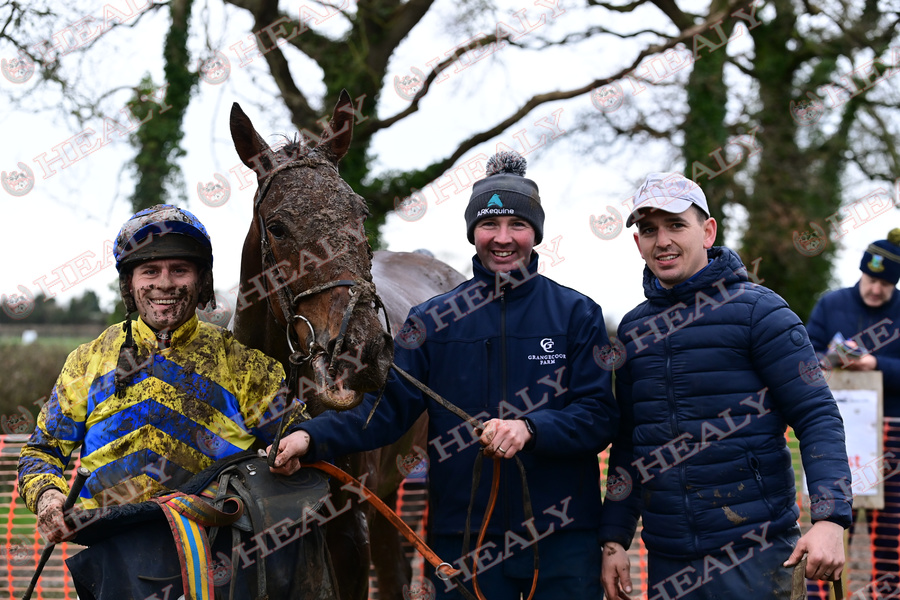 🏆 Lisronagh PTP 25-2-24 'Jo Coko' and Rob James win for owner Nicki McCarthy and trainer @IanIanmc (c)healyracing.ie