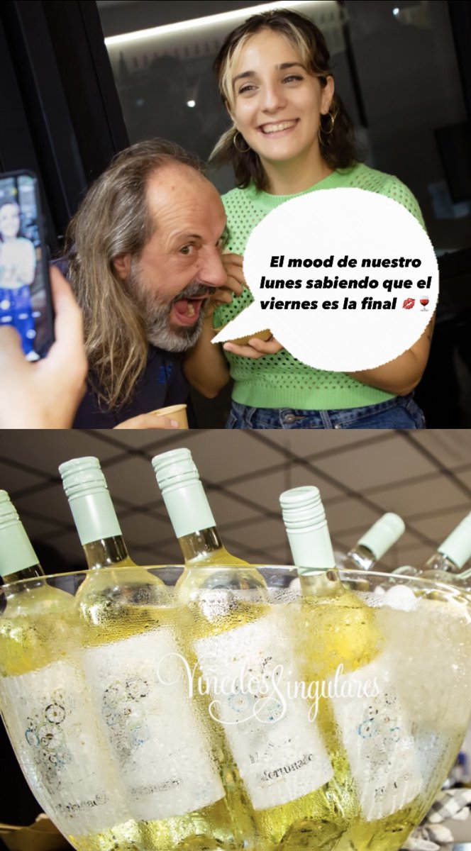¡Energía que es lunes y este viernes tenemos planazo!🍷☺️