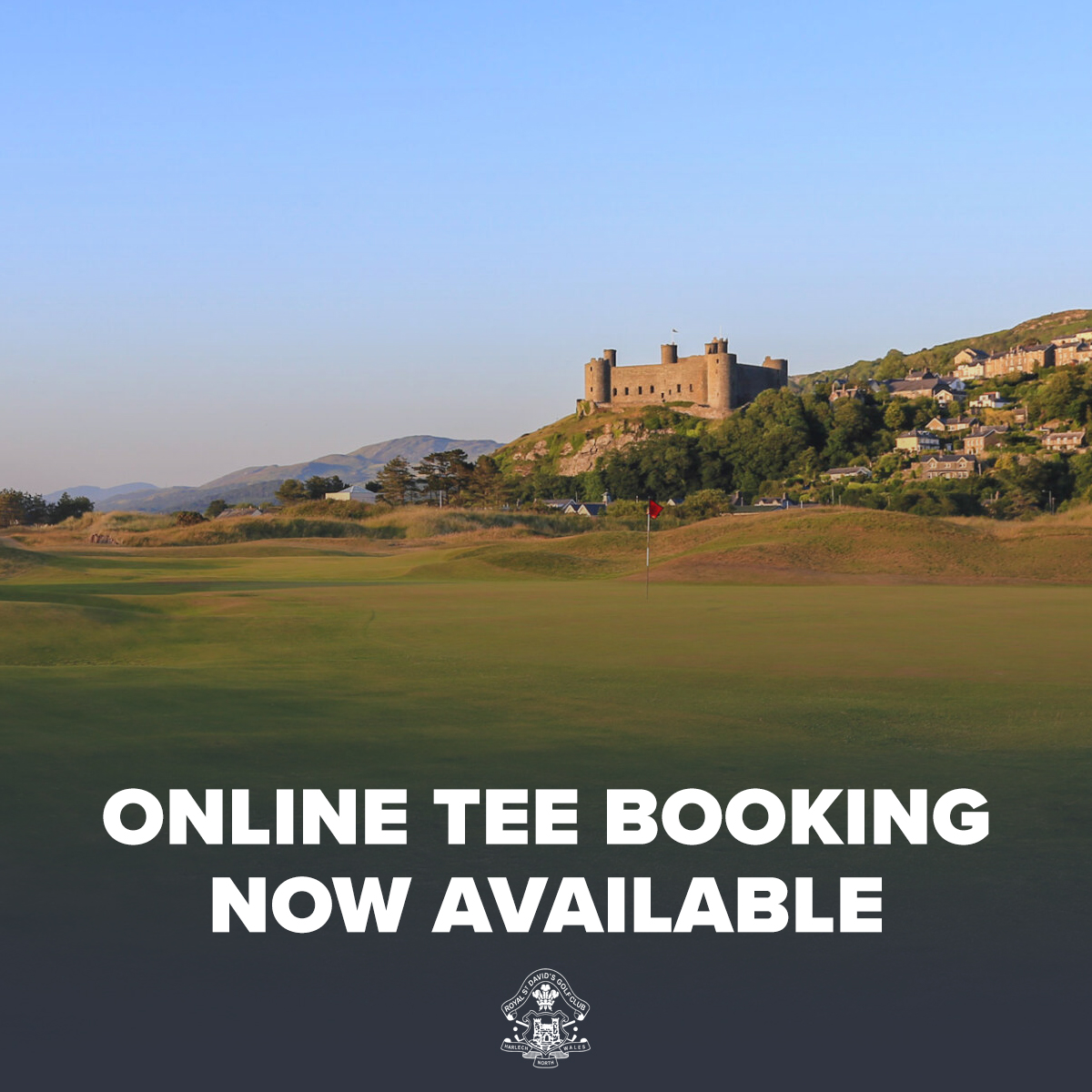 Book your round at Royal St. David's online 📲 Our online system is now back online and available for you to book your round in Harlech at the touch of your finger tips. We apologise for any inconvenience caused and we look forward to welcoming you. royalstdavids.intelligentgolf.co.uk/visitorbooking/