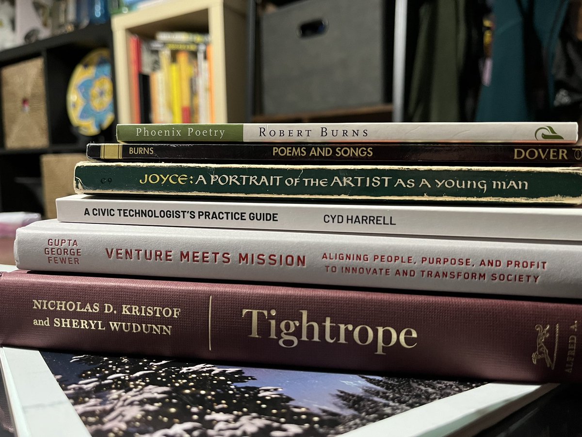 jon_m_roberts's tweet image. Mini-sabbatical reading list! I can’t tag a couple of the authors, but looking forward @cydharrell @profgerrygeorge @DrThomasJFewer #ArunGupta @noblereachfdn @NickKristof @SherylWuDunn (not pictured: several @TheEconomist back issues)